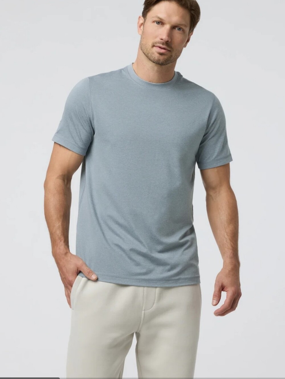 Vuori Ponto Performance Crew Short Sleeve Tee Shirt Large